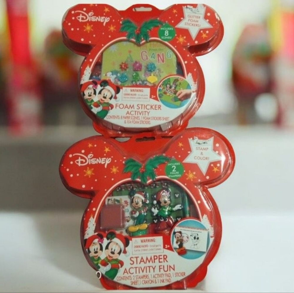 Disney 2 Sets Activity Mickey Minnie